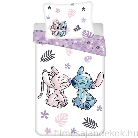 Disney Lilo és Stitch, A csillagkutya Boojiboo ágyneműhuzat 140×200cm, 70×90 cm