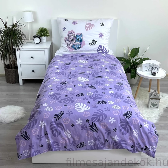 Disney Lilo és Stitch A csillagkutya Boojiboo ágyneműhuzat 140×200cm 70×90 cm