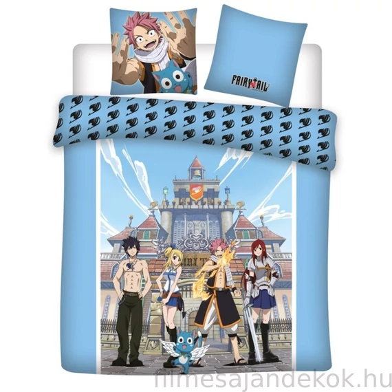 Fairy Tail dupla, kétszemélyes ágyneműhuzat 240×220cm, 63x63 cm Microfibre