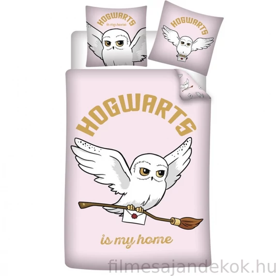 Harry Potter Hedvig ágyneműhuzat szett 140x200 cm, 63x63 cm