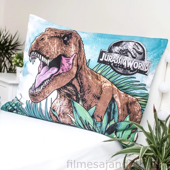 Jurassic World Roar sötétben világító ágyneműhuzat 140×200cm 70x90 cm
