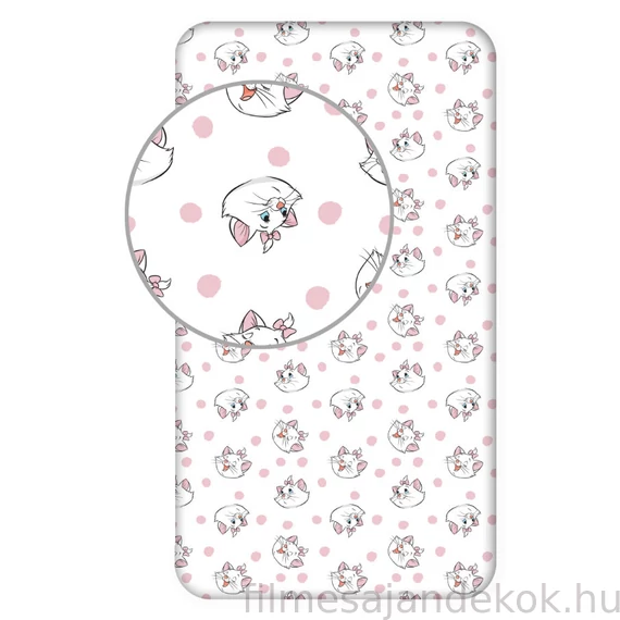 Disney Marie Gentle gumis lepedő 90x200 cm