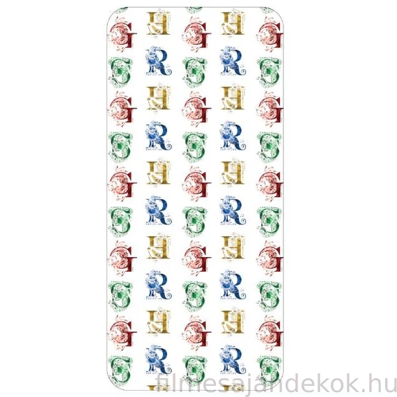 Harry Potter Initials gumis lepedő 90x200 cm
