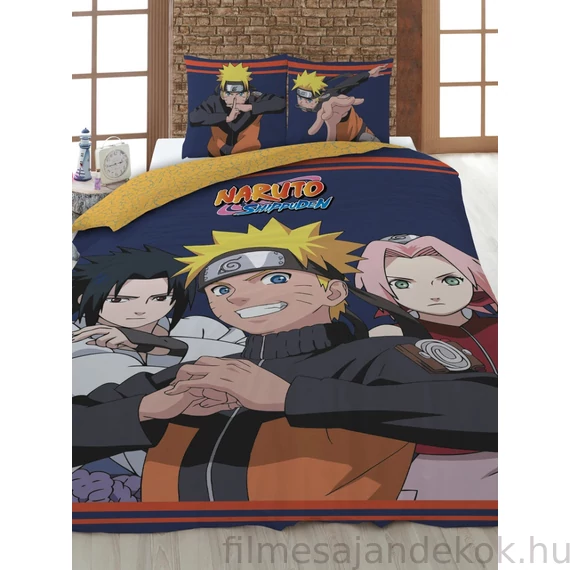 Naruto Confident Trio ágyneműhuzat 140×200cm 60×70 cm