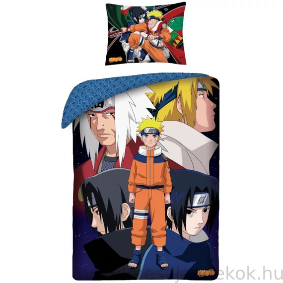 Naruto Past ágyneműhuzat 140×200cm, 70×90 cm