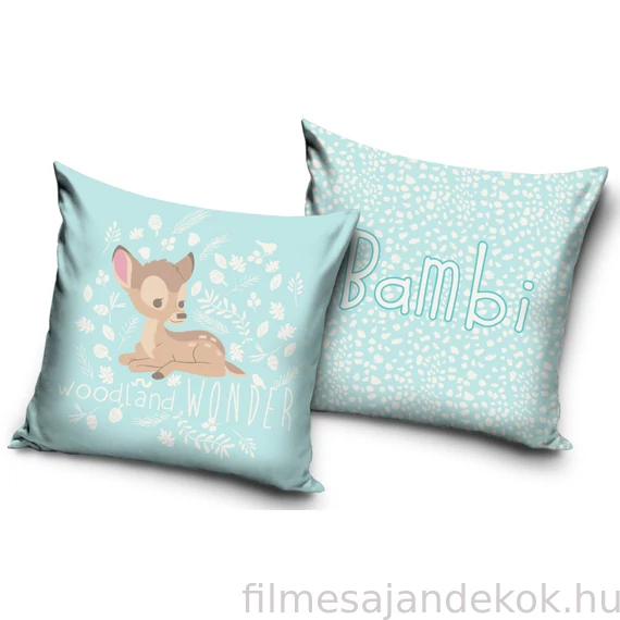 Disney Bambi párnahuzat 40x40 cm Velúr
