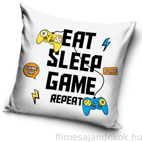 Gamer párnahuzat 40*40 cm