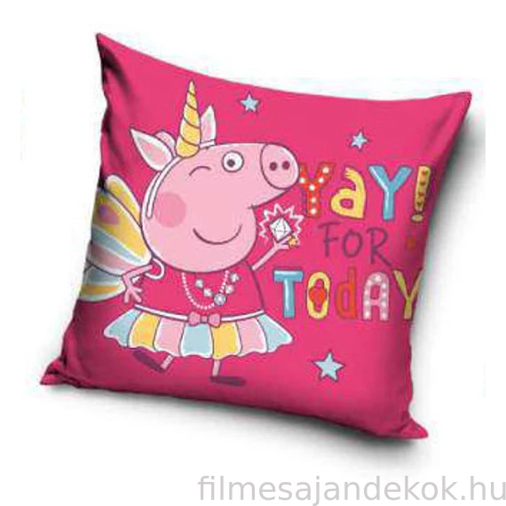 Peppa malac Yay párnahuzat 40x40 cm