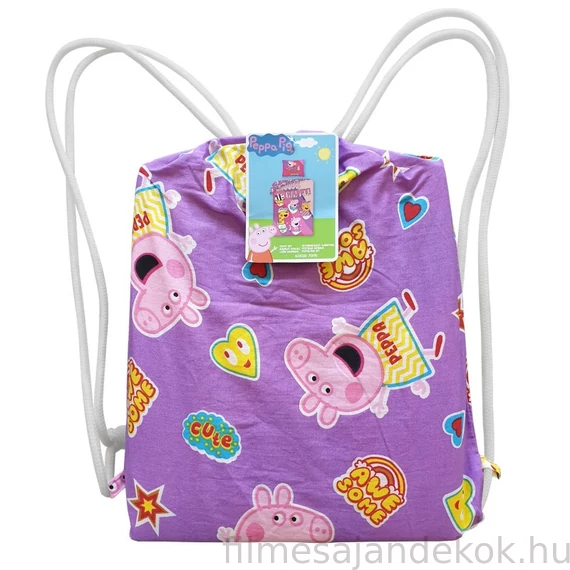 Peppa malac Happy ágyneműhuzat 140×200cm 70×90 cm