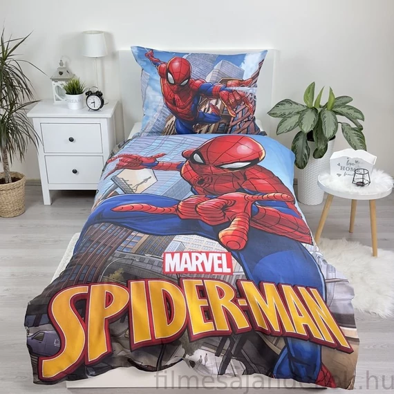 Pókember City Glider ágyneműhuzat 140×200cm 70×90 cm
