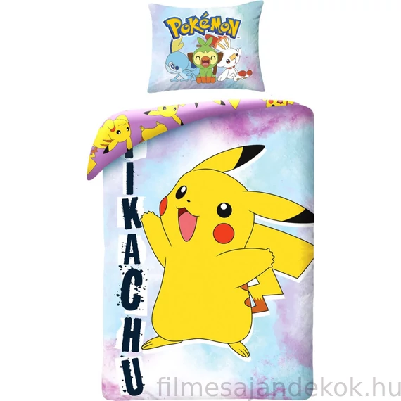 Pokémon Tie-dye ágyneműhuzat 140×200cm, 70×90 cm
