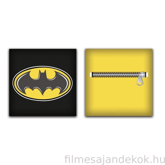 Batman párna, díszpárna levehető huzattal 35x35 cm Velúr