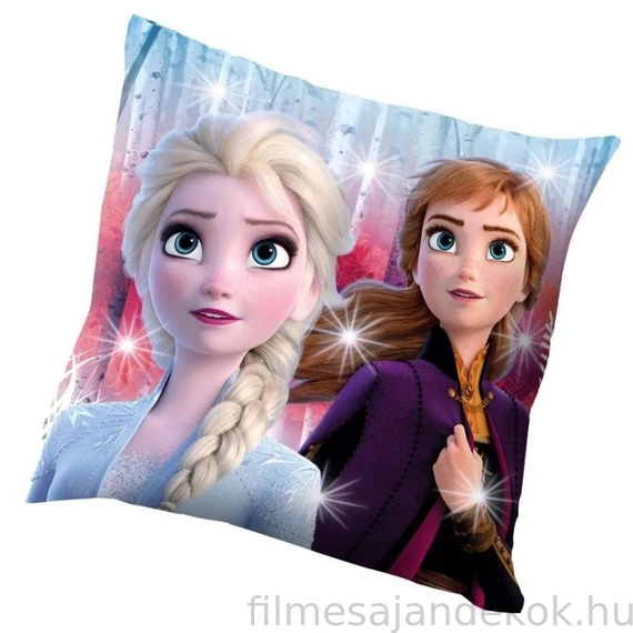 Disney Jégvarázs LED világító párna díszpárna 40x40 cm