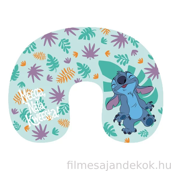 Disney Lilo és Stitch, A csillagkutya Leaf utazópárna, nyakpárna