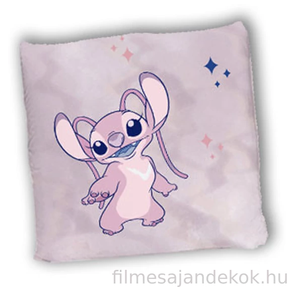 Disney Lilo és Stitch A csillagkutya Pink párna díszpárna 40x40 cm