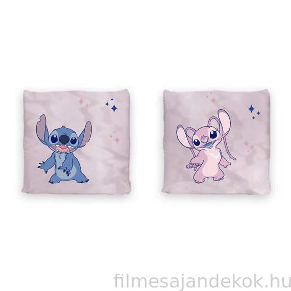 Disney Lilo és Stitch A csillagkutya Pink párna díszpárna 40x40 cm