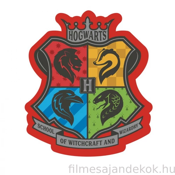 Harry Potter School formapárna, díszpárna 33x31 cm