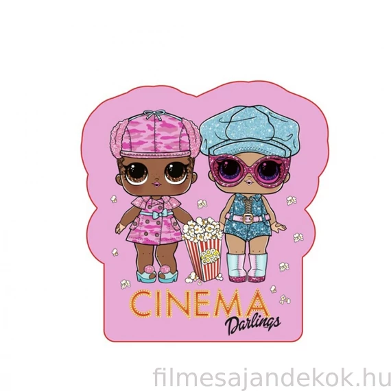 LOL Surprise Cinema formapárna, díszpárna 31x38 cm