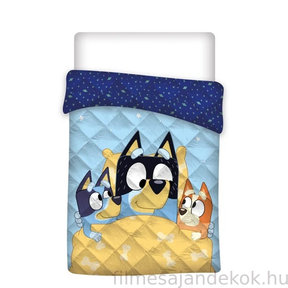 Bluey Sleep steppelt ágytakaró, paplan 140x200cm