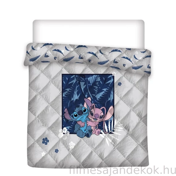 Disney Lilo és Stitch, A csillagkutya steppelt ágytakaró, paplan 240x220cm
