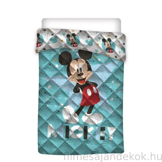 Disney Mickey Pose steppelt ágytakaró, paplan 140x200cm