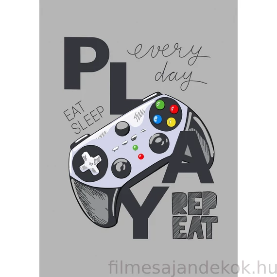 Gamer polár takaró 100x140cm