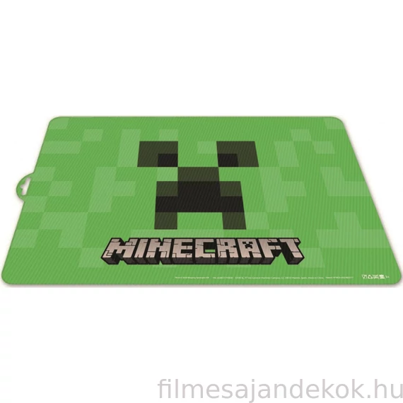 Minecraft Creeper tányéralátét 41x29 cm