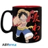 One Piece - Luffy & Skull bögre (460 ml)