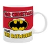 DC Comics Batman karácsonyi bögre - „I Want the Batmobile” (320 ml)
