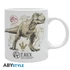 Jurassic World – T-Rex és Kék dinoszauruszos bögre (320 ml)