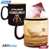 Star Wars – The Mandalorian hőre változó bögre: Mando és Grogu (460 ml)