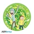 Rick és Morty Hajlékony egérpad - Portál mintával
