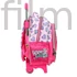 Barbie Love gurulós ovis hátizsák, táska 30 cm