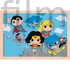 DC Super Hero Mini-mates 4 az 1-ben puzzle Clementoni