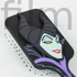 Disney Gonoszok Black 3D hajkefe 23,5 cm
