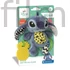Disney Lilo és Stitch, A csillagkutya Ananas plüss figura és rágóka Clementoni