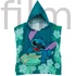 Disney Lilo és Stitch, A csillagkutya Surf strand törölköző poncsó 60x120 cm