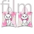 Disney Marie Pink Flower strand törölköző poncsó 50x115 cm