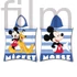 Disney Mickey Stripe strand törölköző poncsó 50x115 cm