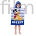 Disney Mickey Stripe strand törölköző poncsó 50x115 cm