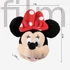 Disney Minnie plüss kulcstartó 10 cm