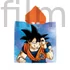 Dragon Ball Son Goku strand törölköző poncsó 55x110cm (Fast Dry)