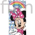 Disney Minnie Rainbows fürdőlepedő, strand törölköző 70x140cm