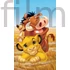 Disney Az Oroszlánkirály Pride Lands Trio kéztörlő arctörlő törölköző 30x50 cm