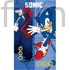 Sonic a sündisznó Dynamic kéztörlő arctörlő törölköző szett