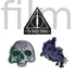 Harry Potter Halál ereklyéi (Deathly Hallows) Deluxe felvarrók, 3 darabos szett