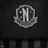 Nevermore Academy Fekete Hátizsák