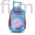 Peppa malac Rocket gurulós ovis hátizsák, táska 36 cm