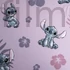 Disney Lilo és Stitch A csillagkutya Pink gumis lepedő 90x200 cm