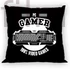 Gamer Black párnahuzat 40x40 cm